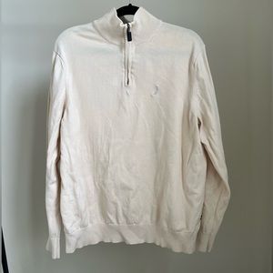 Nautica Men’s Quarter Zip Pullover Sweater